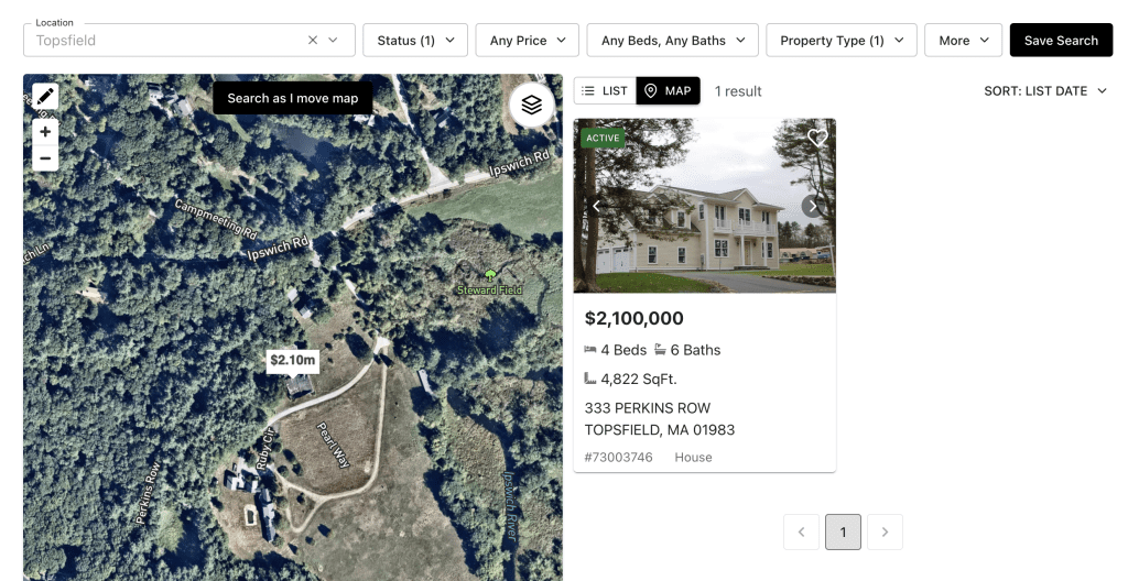 Topsfield Single Family