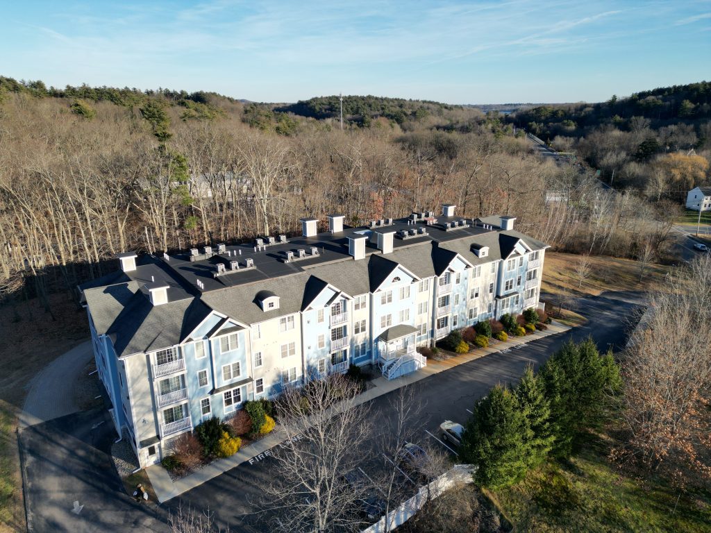 The Cobbler's Brook Condos on Broad St in Merrimac Massachusetts