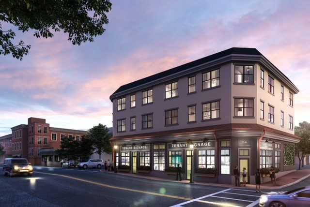 Lewis Building, Newburyport Luxury Condos: 2-6 Market St
